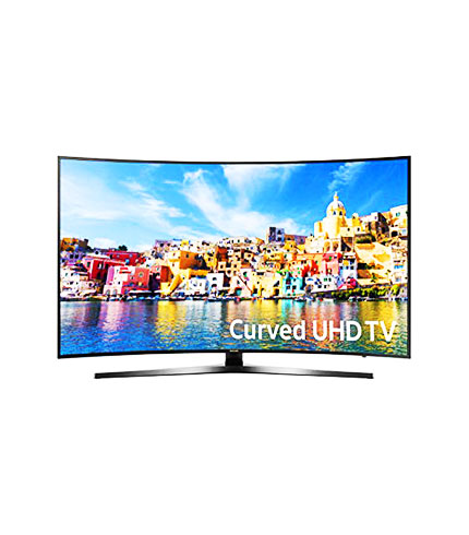 SAMSUNG 55″ 4K SMART CURVED TV