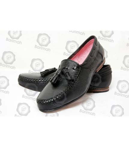Black Tassel Shoe