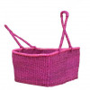 Rectangular Hand Woven Basket - Violet