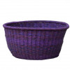Purple Woven Basket