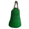 Green Hand Woven Ladies Bag