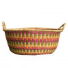Hand Woven Basket - Multicoloured Design