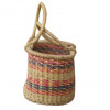 Brown Hand-Woven Basket