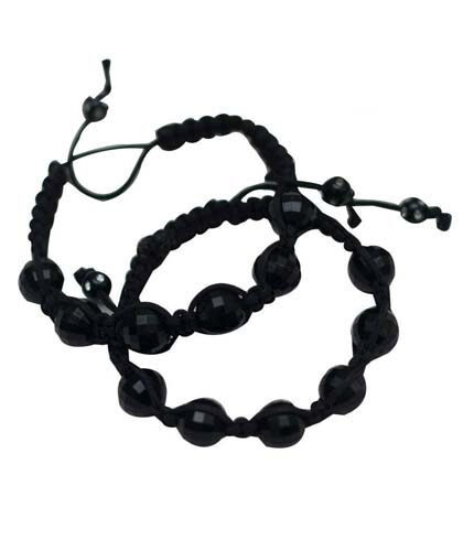 Black Shamballa Bracelet