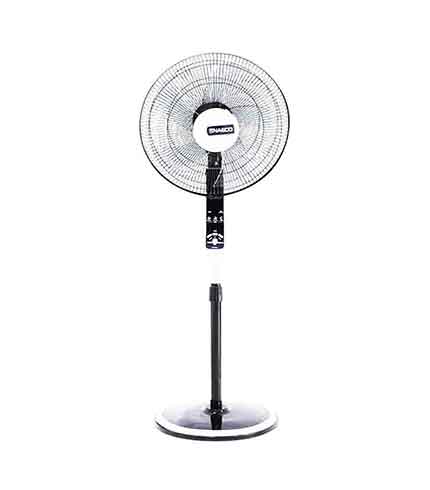 Purchase this NASCO 16 INCHES REMOTE CONTROL STANDING FAN BLACK – NA-FS1690B on Sokocentre®