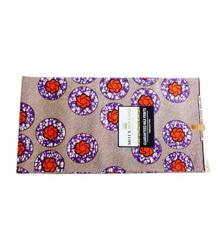 Mitex African Print Cloth - Purple