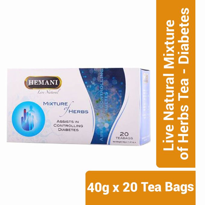 Hemani Live Natural Mixture of Herbs Tea - Diabetes