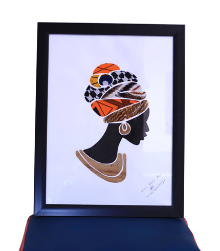 African Head Wraps with Style Artwork