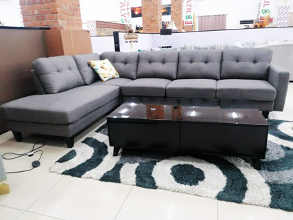 Dark Grey Furniture Set