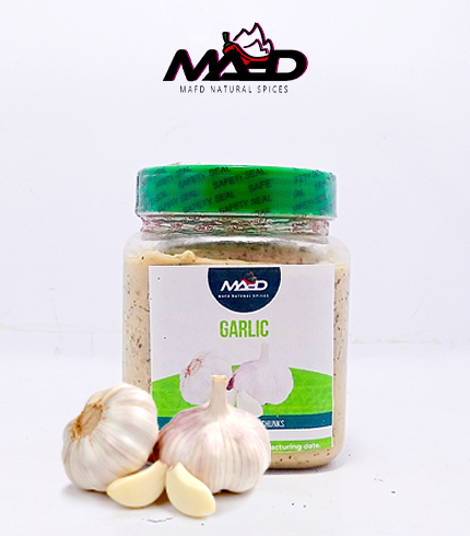 100% Organic Roasted Garlic Paste