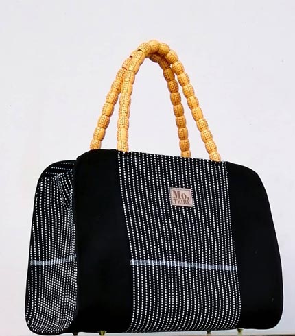 Black Smock Design Bag