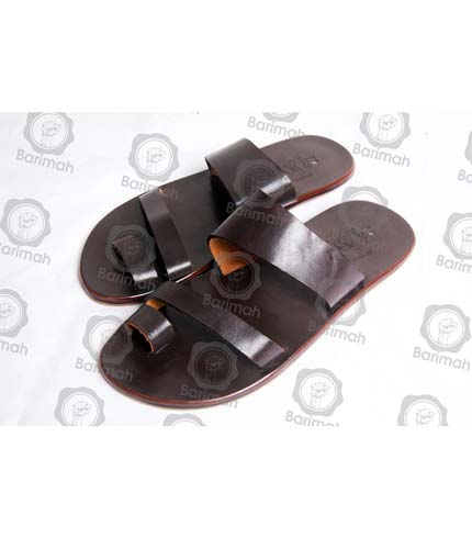 Classy Leather Sandals - Brown