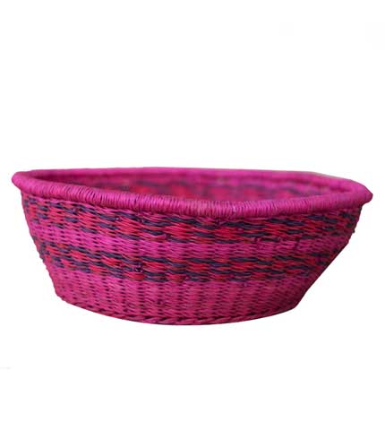 Hand Woven Basket - Violet