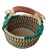 Green Hand-Woven Basket