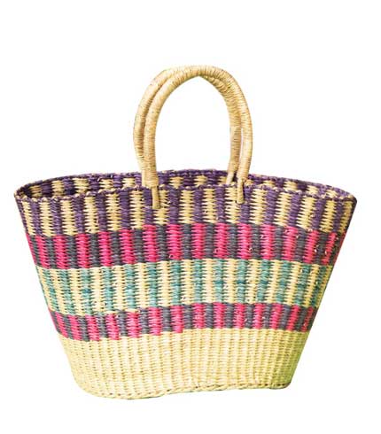 Hand Woven Ladies Bag - Multicoloured