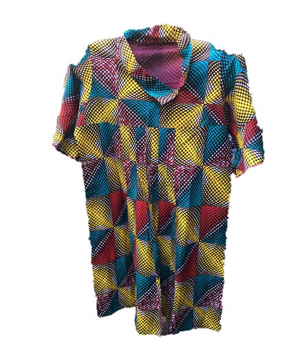 African Print Dress - Multicoloured