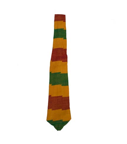 Necktie - Red, Yellow & Green