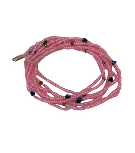 Beaded Necklace - Pink