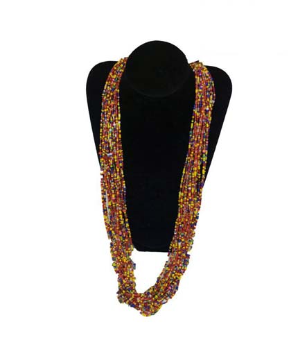 Beaded Necklace - Multicoloured