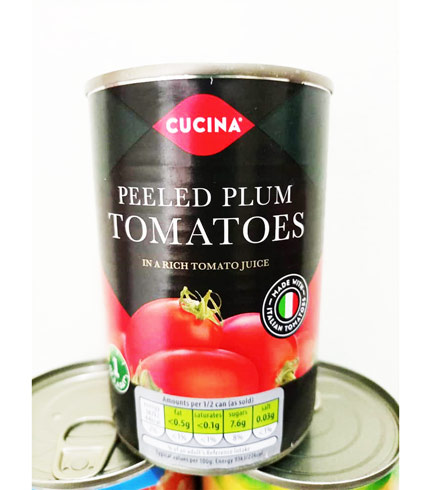 Cucina Peeled Plum Tomatoes
