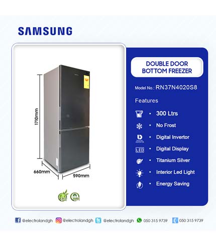 Samsung 300Ltr Bottom Freezer Refrigerator