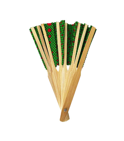 Green Bamboo Hand Fan