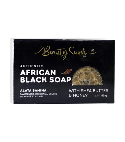 African Black Soap With Shea Butter & Honey