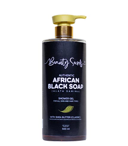 African Black Soap With Shea Butter Shower Gel