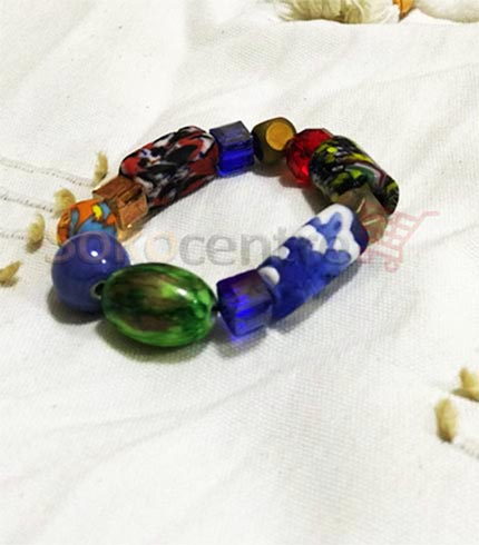 Multicoloured Beaded Bracelet