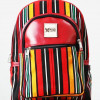 Multicoloured Smock Designed Backpack (With Front Compartment)